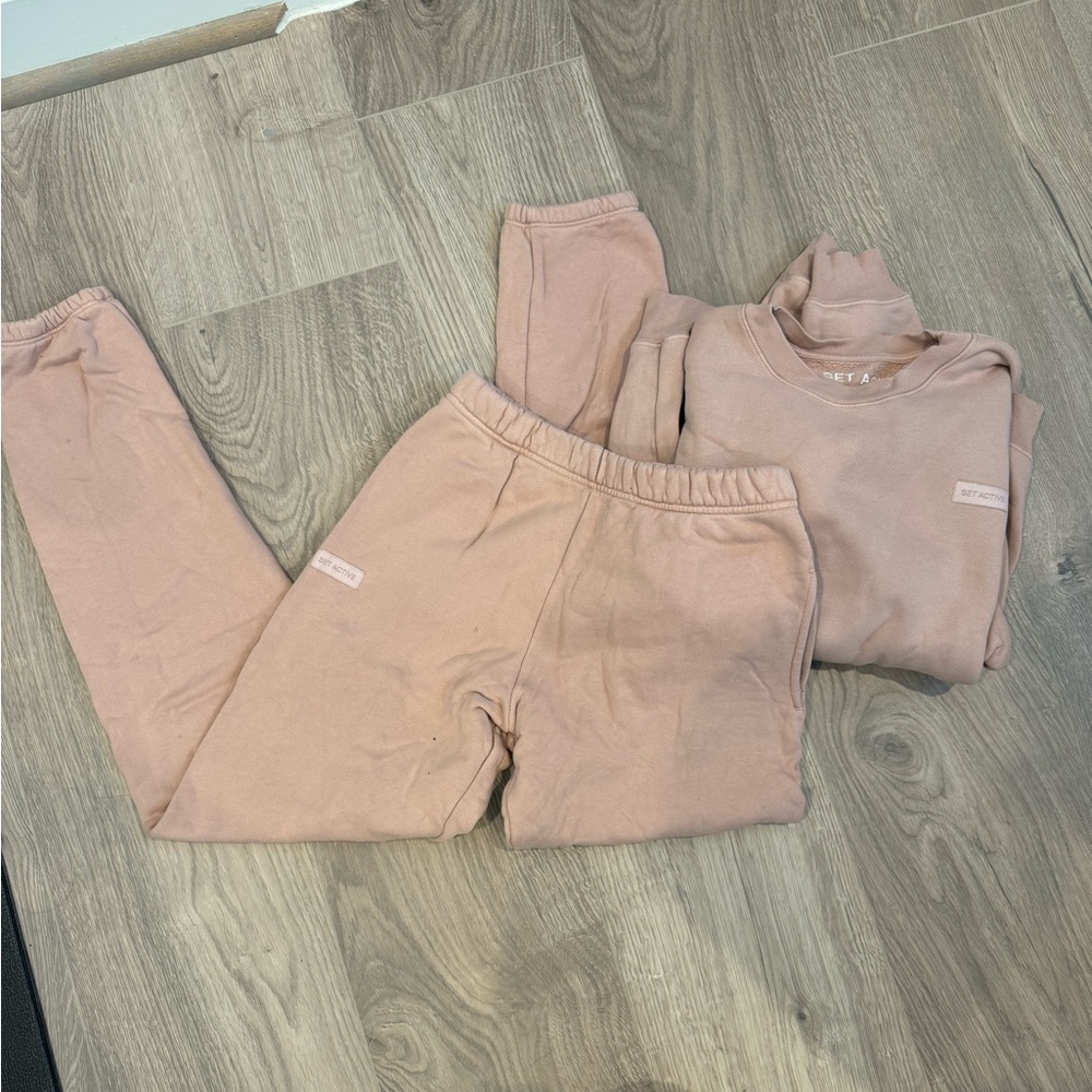 SET ACTIVE Matching Sweat Set